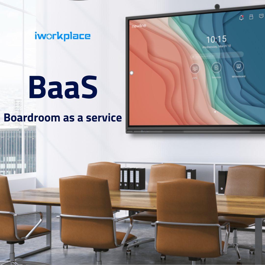 Boardroom as a Service BaaS – iworkplace